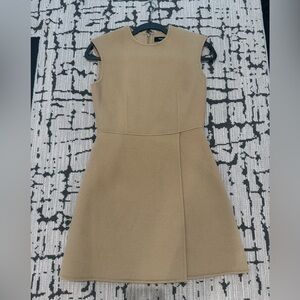 Theory Mini Wrap Dress in Double-Face Wool-Cashmere Size 0 Worn Once